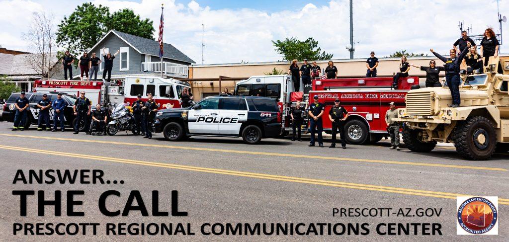 Prescott Regional Communications Center PRCC Answer the Call Photo