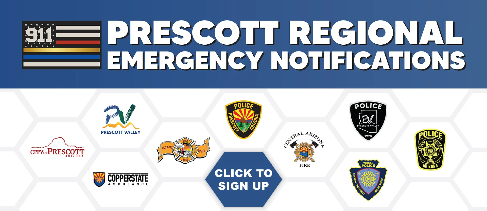 Prescott Regional Emergency Notifications Logo